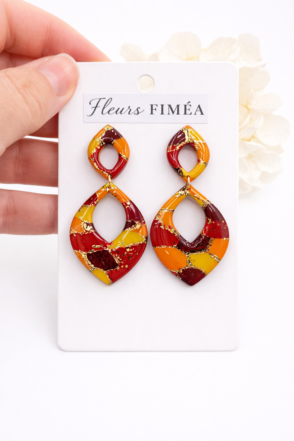 Boucles d’oreilles dorées ARÈS SOLEA – bijou femme