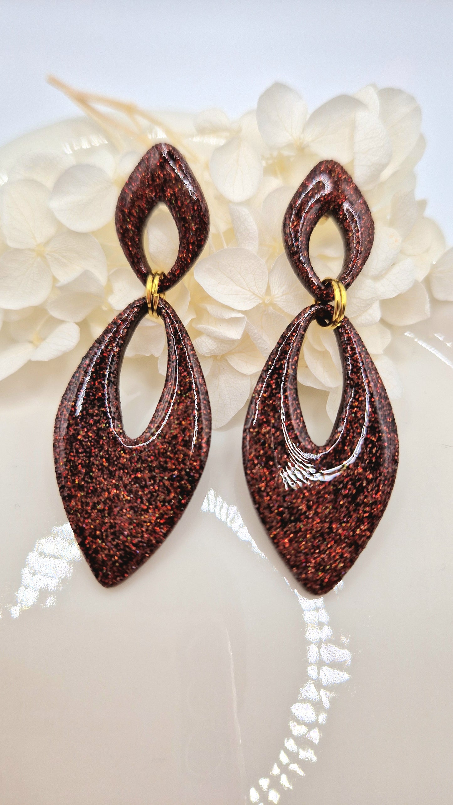 Boucles d’oreilles dorées AURORE – bijou femme