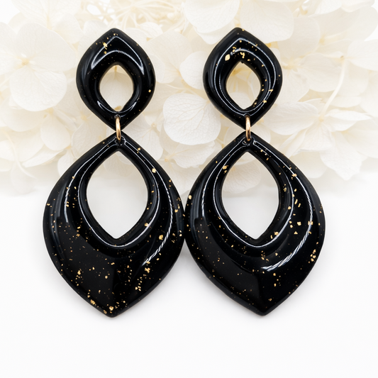 Boucles d’oreilles dorées ARÈS – bijou femme