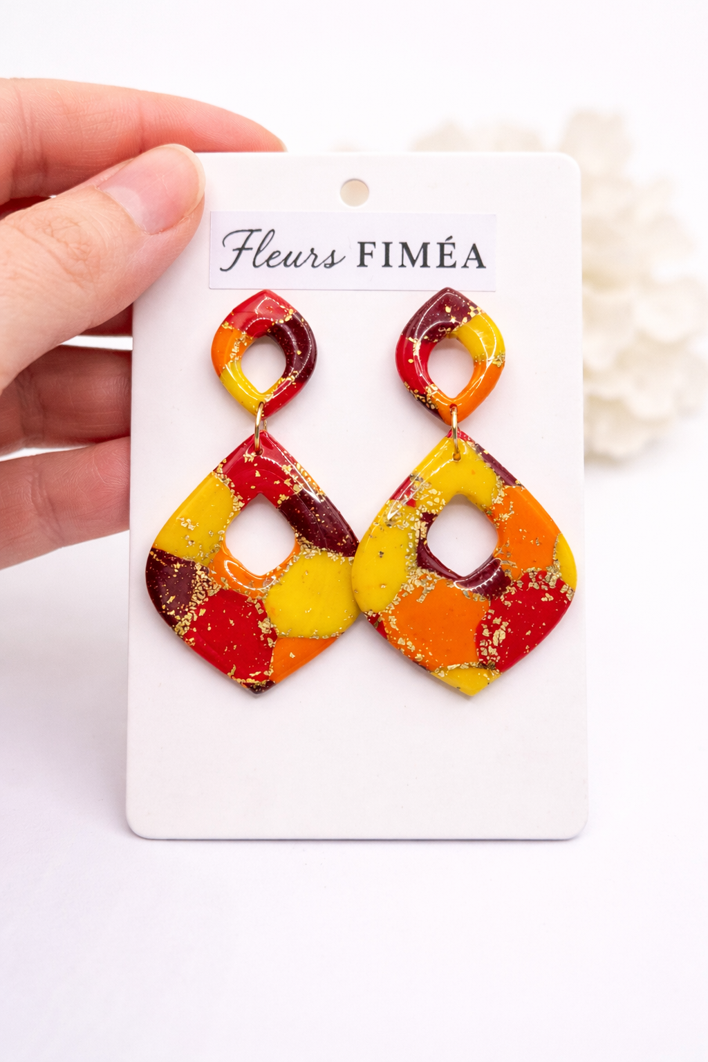 Boucles d’oreilles dorées LYSÉA SOLEA – bijou femme