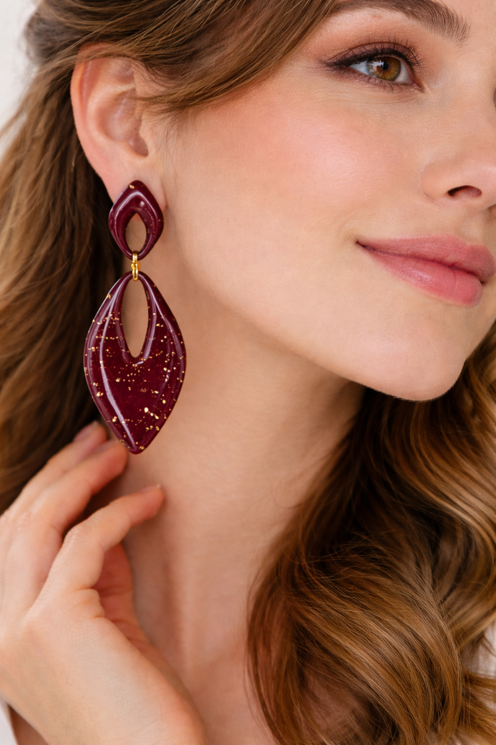 Boucles d’oreilles dorées AURORE – bijou femme