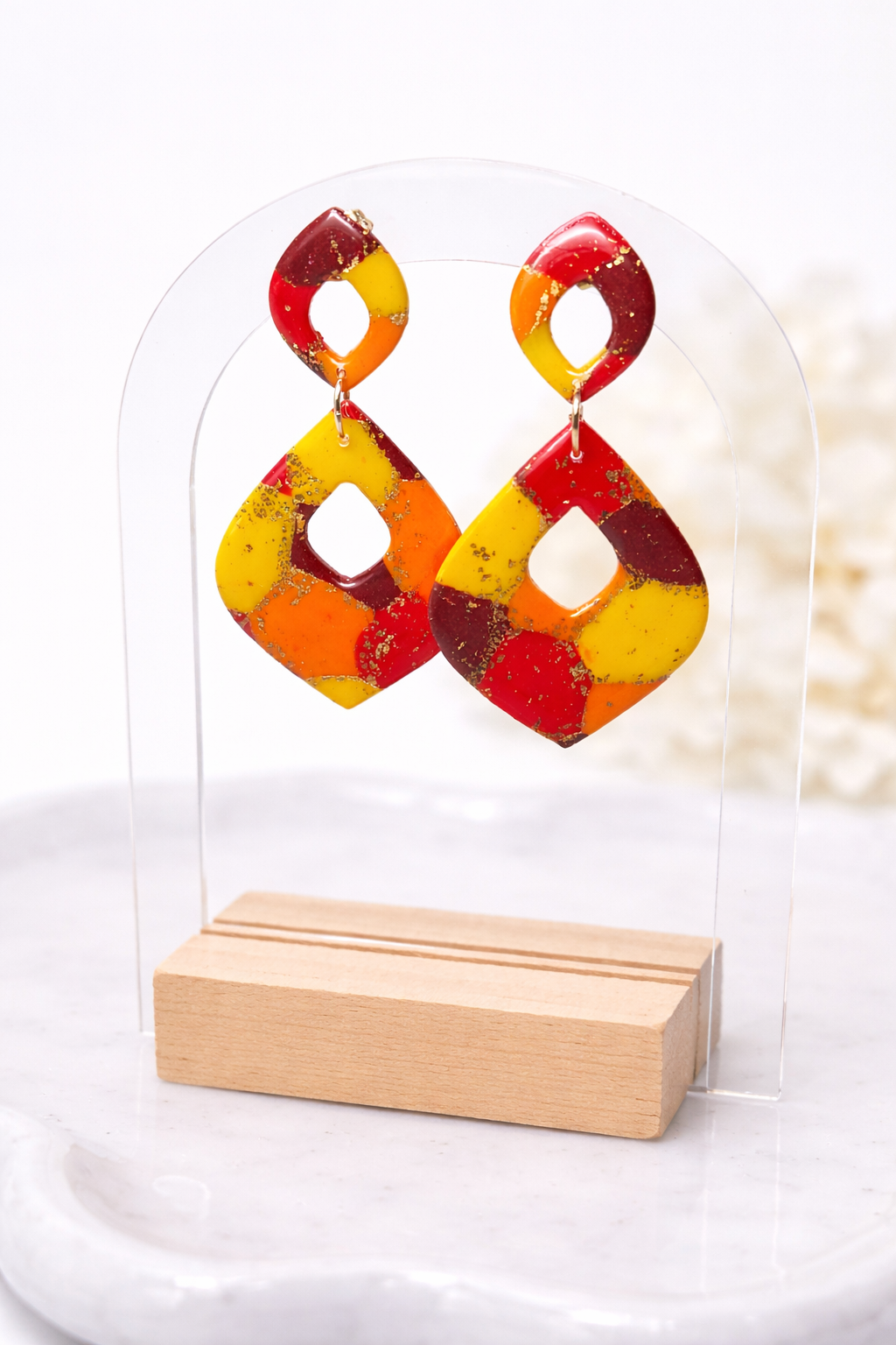 Boucles d’oreilles dorées LYSÉA SOLEA – bijou femme