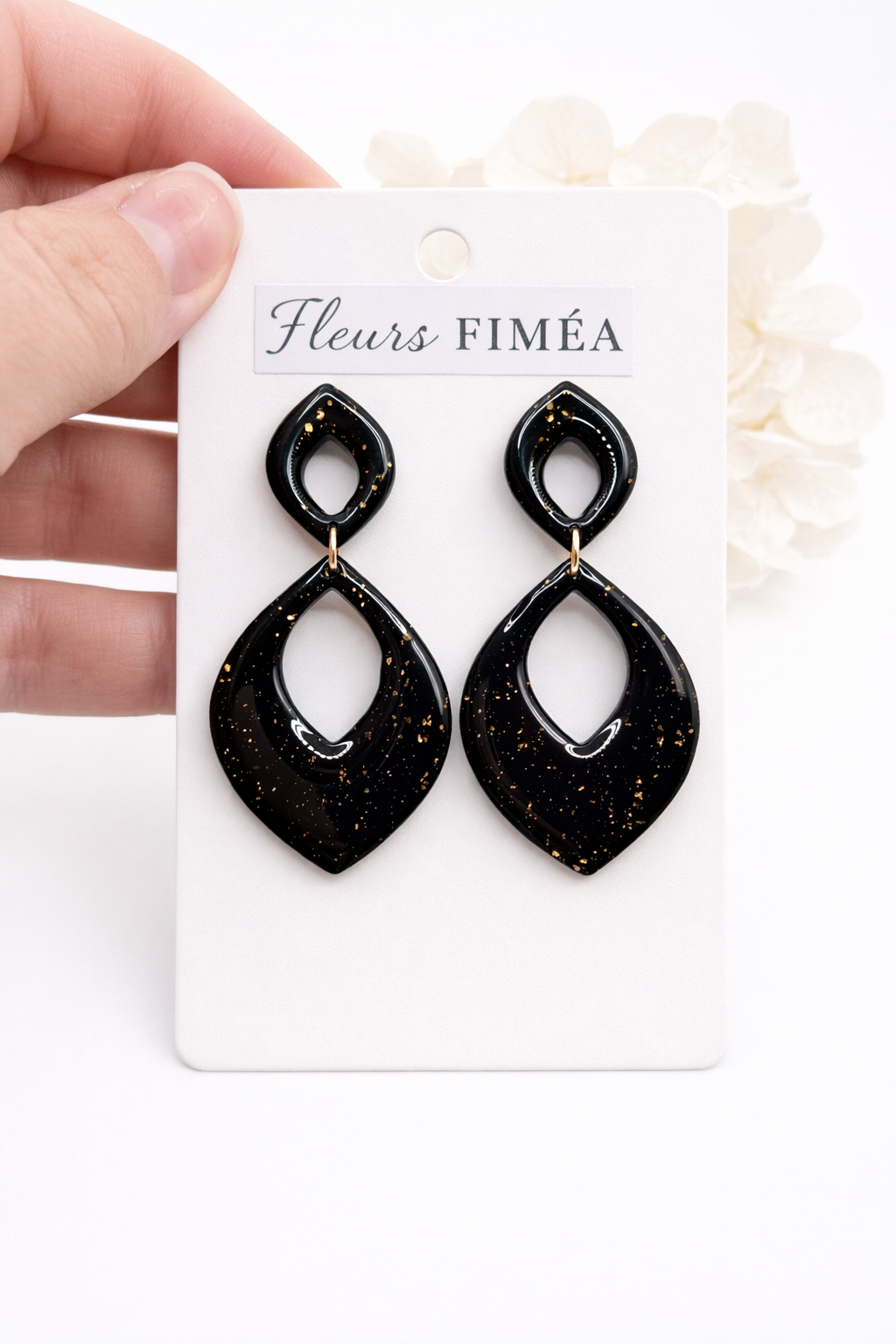 Boucles d’oreilles dorées ARÈS – bijou femme
