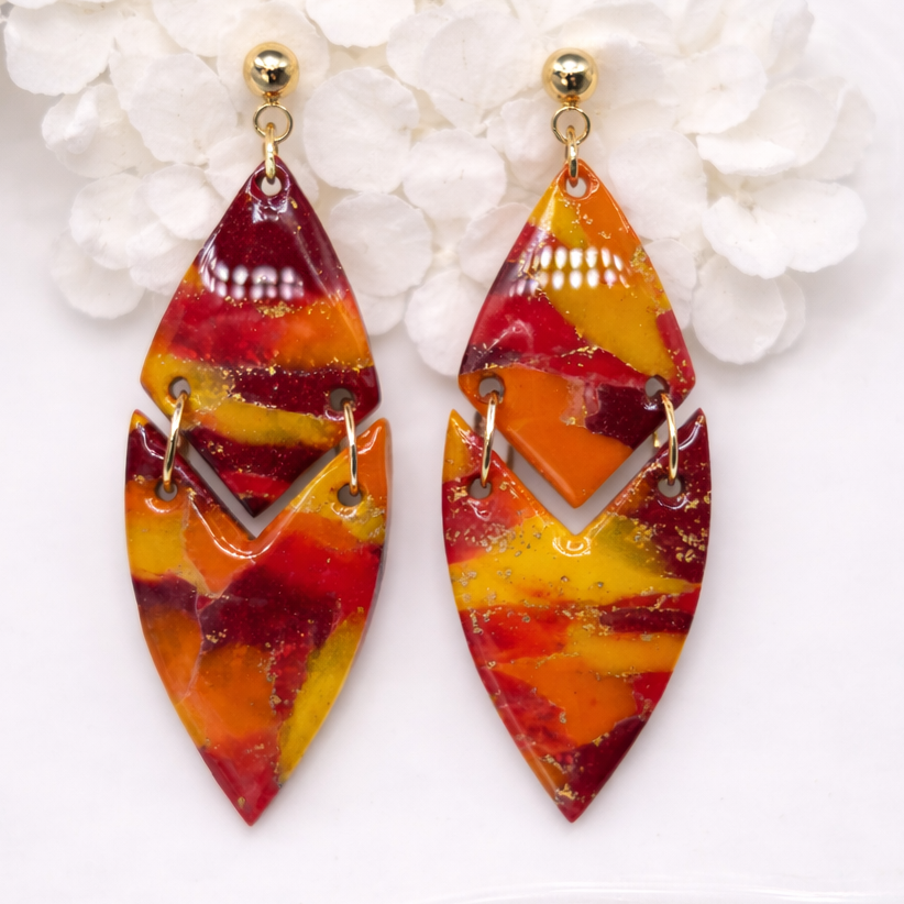 Boucles d’oreilles dorées LYRA SOLÉA – bijou femme