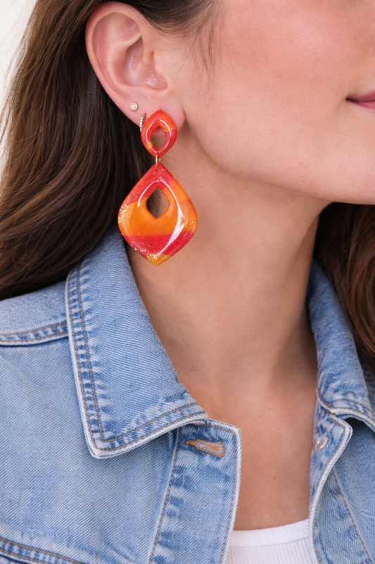 Boucles d’oreilles dorées LYSÉA SOLEA – bijou femme