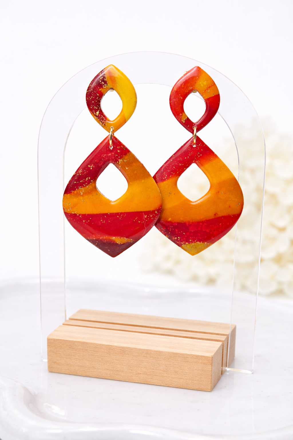 Boucles d’oreilles dorées LYSÉA SOLEA – bijou femme