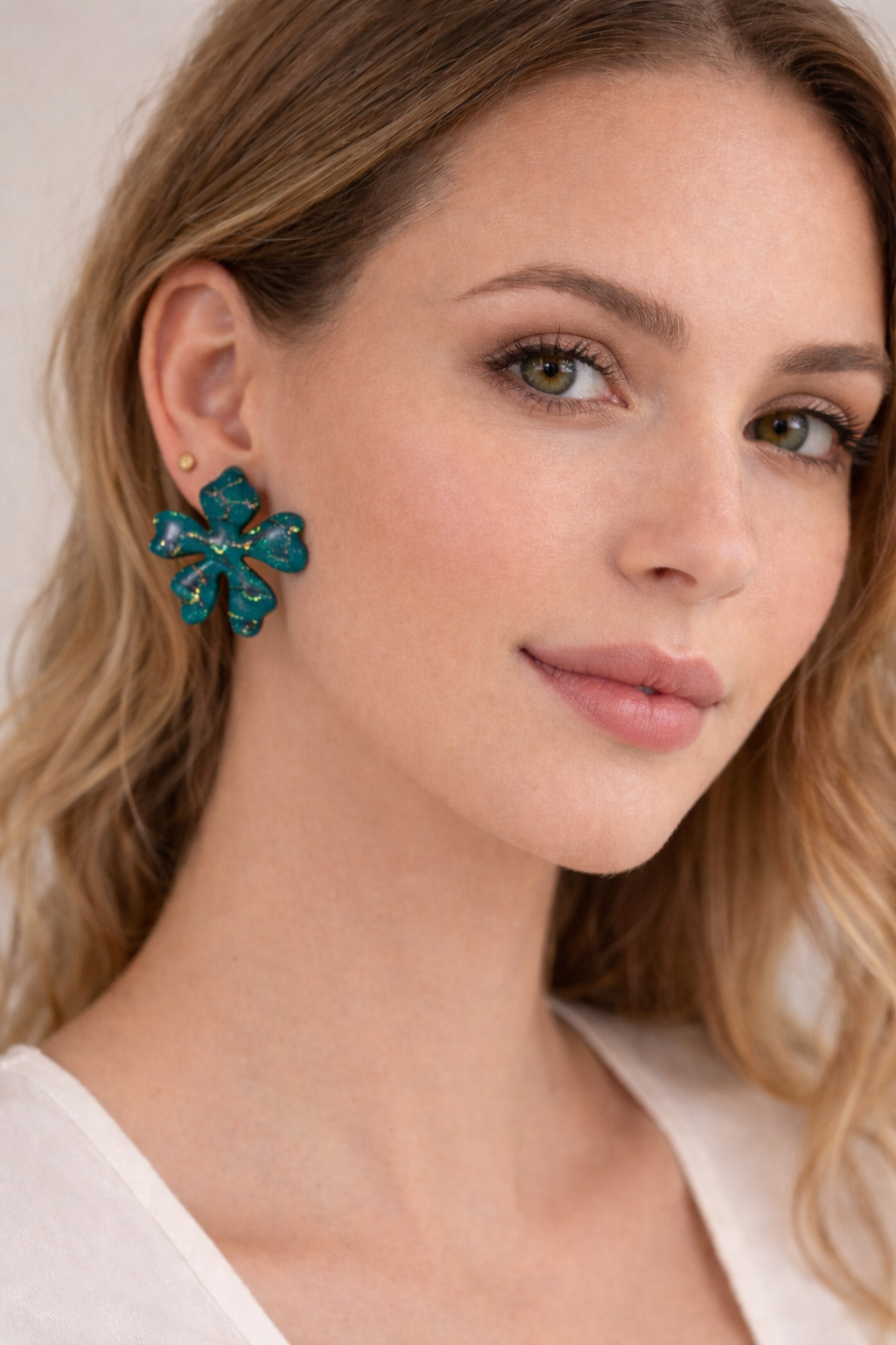 Boucles d’oreilles dorées ELEA– bijou femme