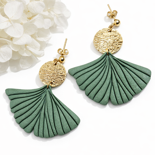 Boucles d’oreilles dorées ALBA - bijou pour femme