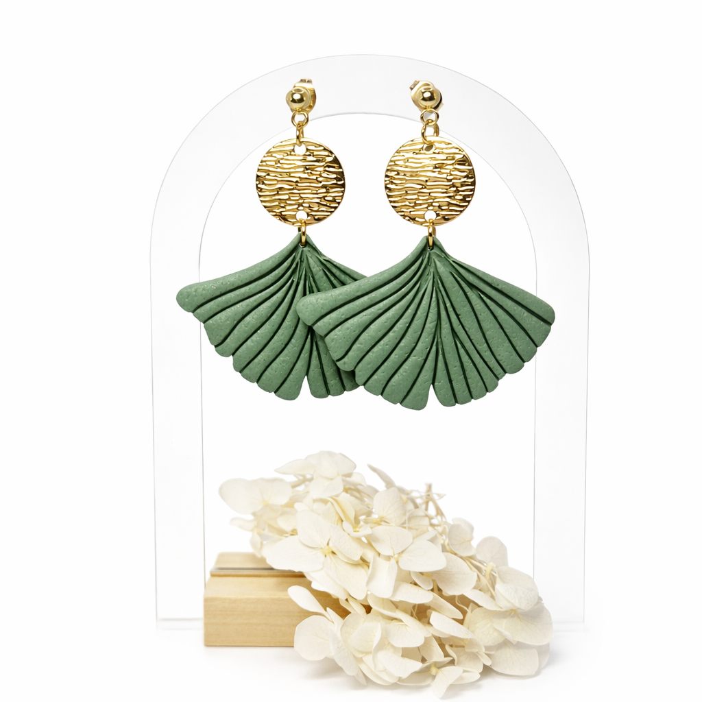 Boucles d’oreilles dorées ALBA - bijou pour femme