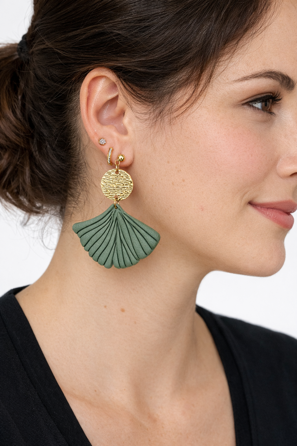 Boucles d’oreilles dorées ALBA - bijou pour femme