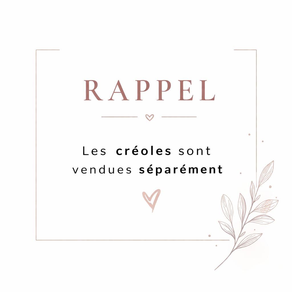 Boucles d’oreilles interchangeables ORIA zèbre (vendues sans créoles)