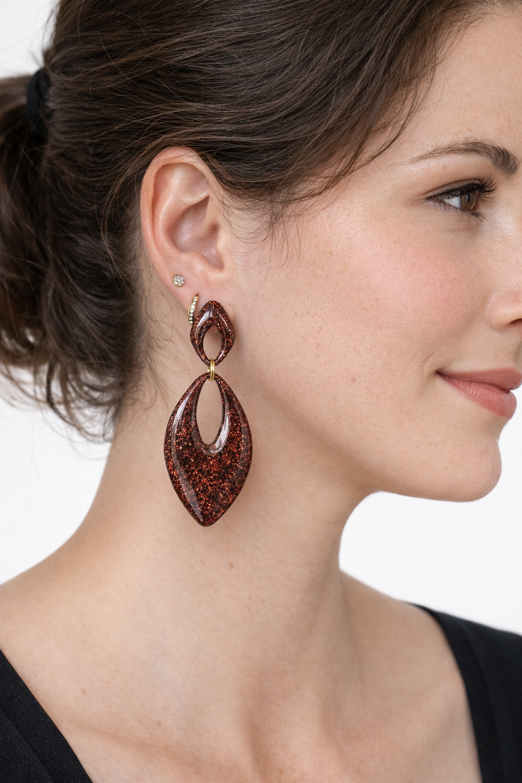 Boucles d’oreilles dorées AURORE – bijou femme