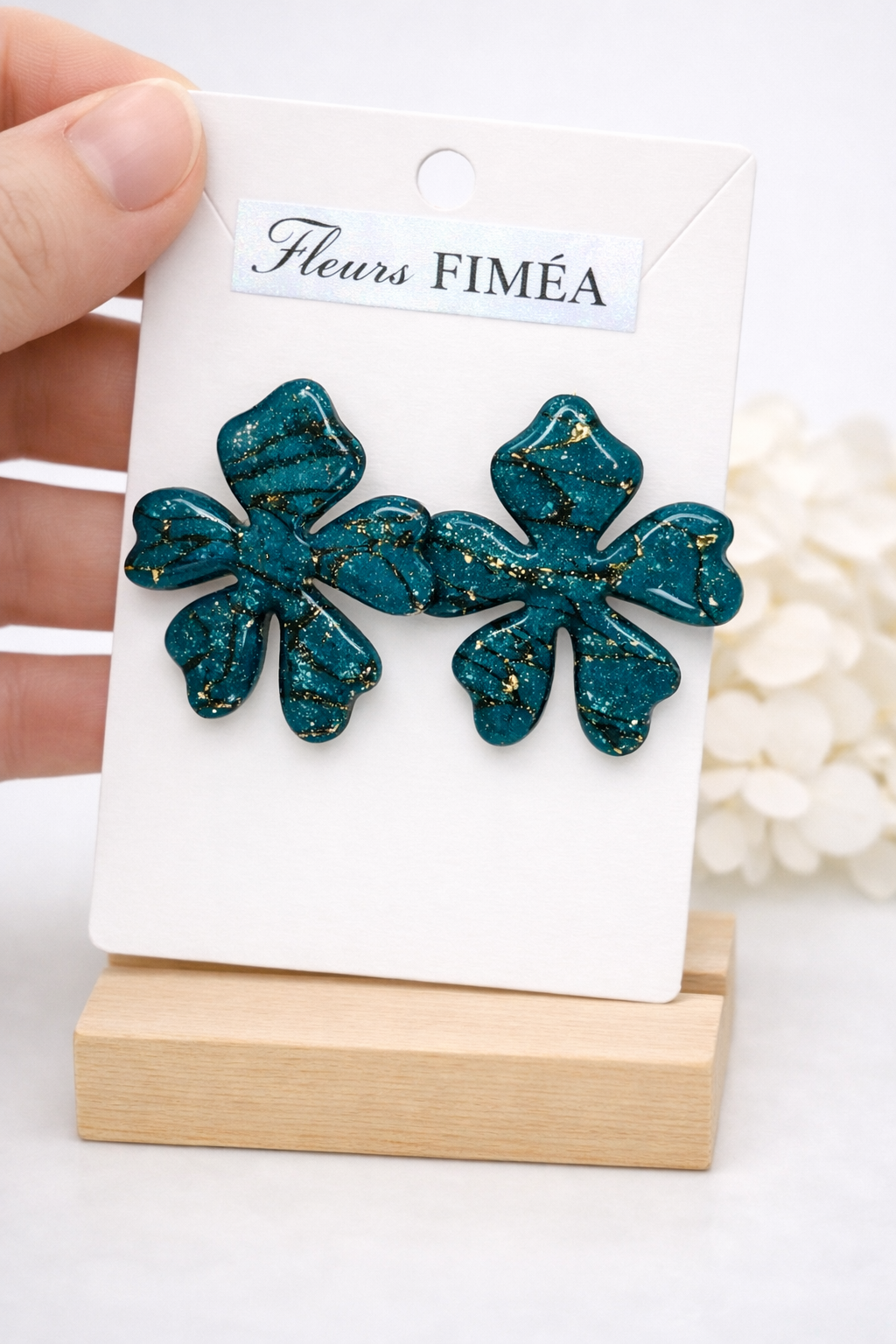 Boucles d’oreilles dorées ELEA– bijou femme