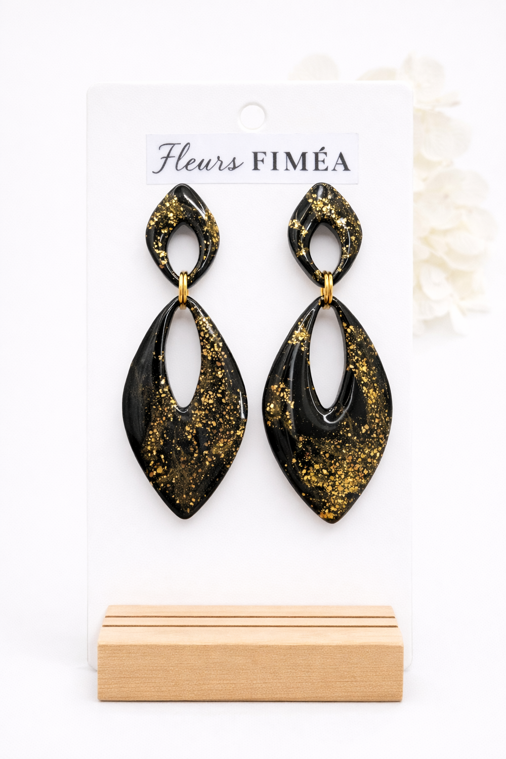 Boucles d’oreilles dorées AURORE – bijou femme