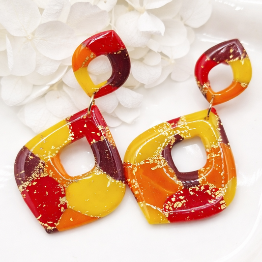 Boucles d’oreilles dorées LYSÉA SOLEA – bijou femme