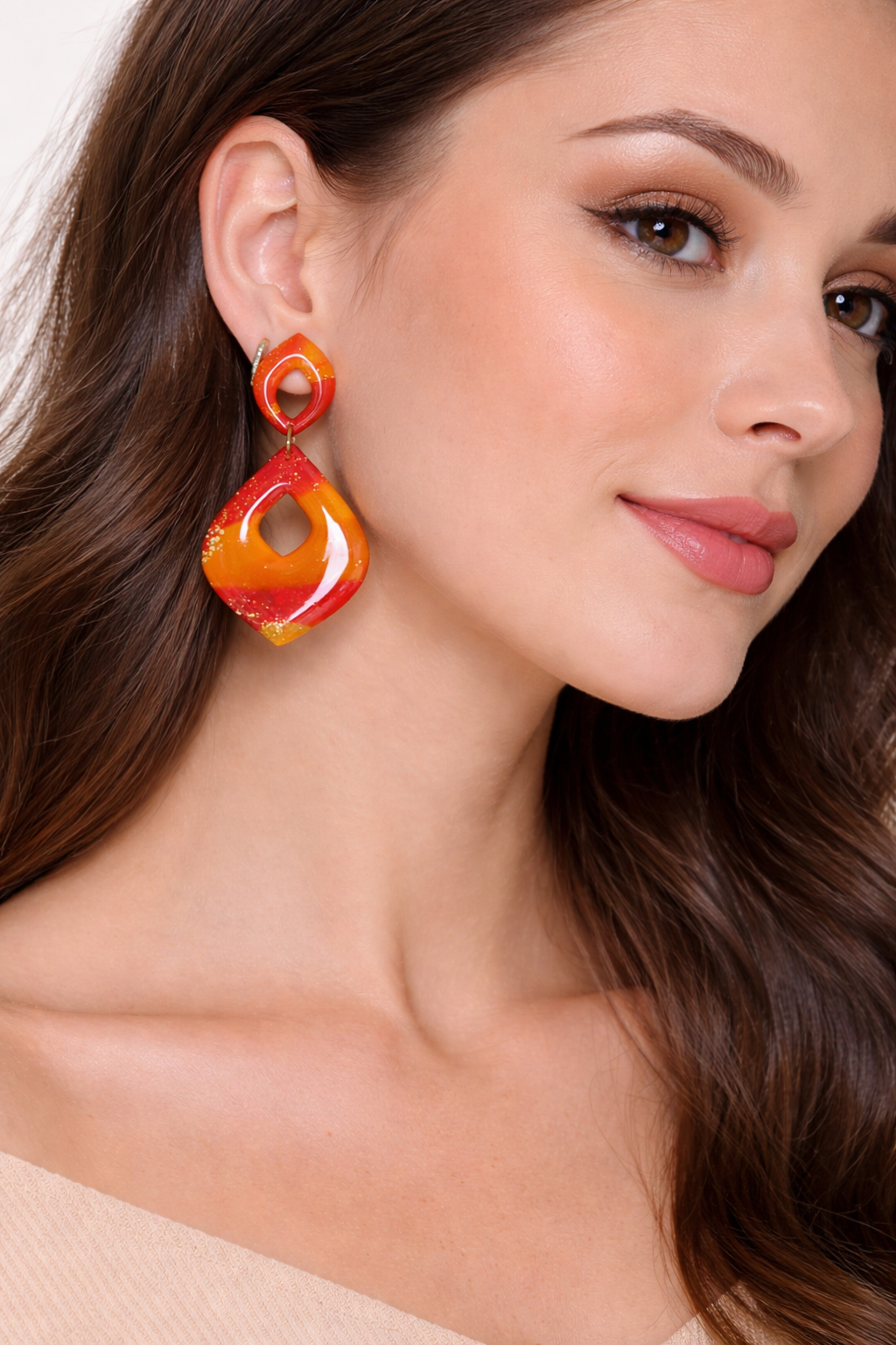 Boucles d’oreilles dorées LYSÉA SOLEA – bijou femme