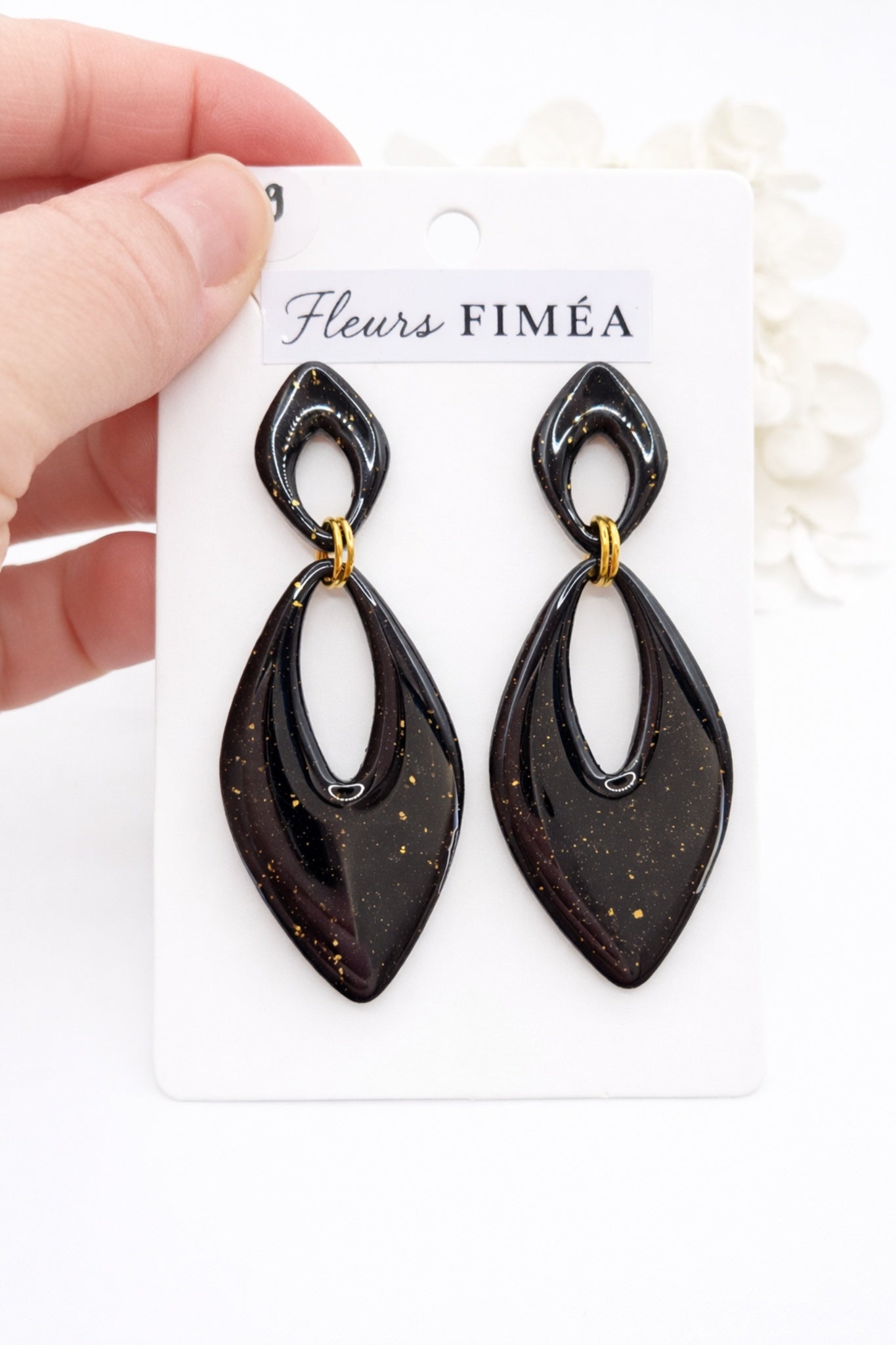 Boucles d’oreilles dorées AURORE – bijou femme