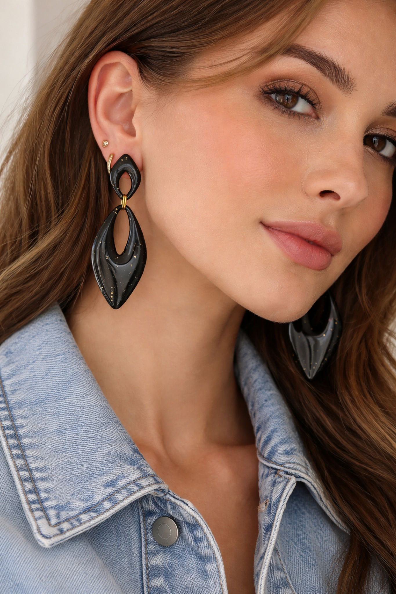 Boucles d’oreilles dorées AURORE – bijou femme