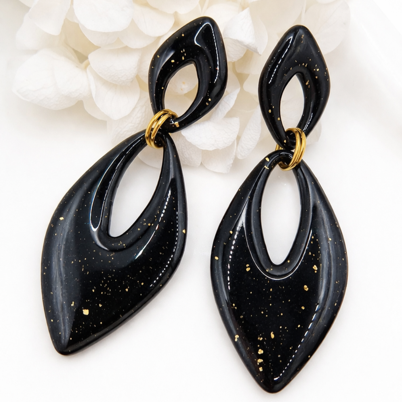 Boucles d’oreilles dorées AURORE – bijou femme