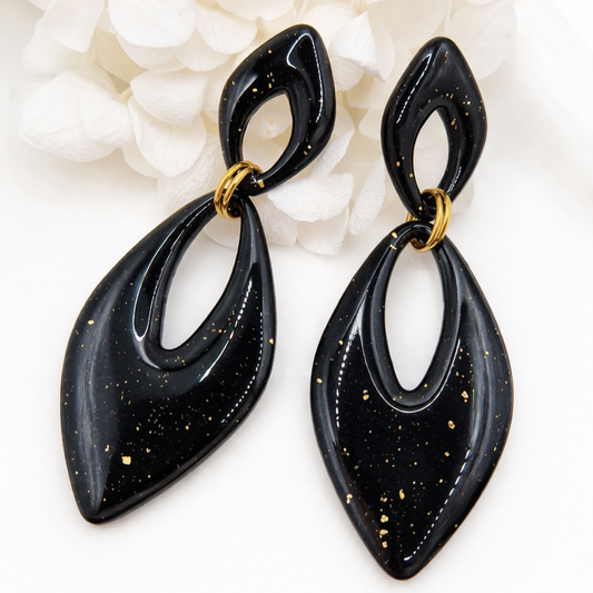 Boucles d’oreilles dorées AURORE – bijou femme